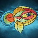 MI PROYECTO EN CURSO TEORÍA DEL COLOR. Een project van Borduurwerk van AIDA GAMBOA - 03.08.2020