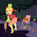 Mi Proyecto del curso: Ilustración digital con texturas en Photoshop. Un progetto di Illustrazione digitale di Sofía Fontana - 03.08.2020