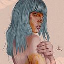Mi Proyecto del curso: Retrato ilustrado con Procreate. Desenho digital projeto de Juan Nuñez - 03.08.2020