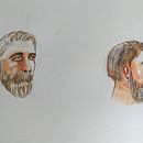 Meu projeto do curso: Caderno de retratos em aquarela. Un projet de Dessin de portrait , et Aquarelle de acatarina_mnunes - 03.08.2020