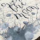 Over the Moon. Een project van  Acr y lschilderij van Mandy - 06.05.2020