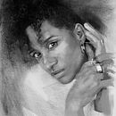 Retrato digital. Un proyecto de Bellas Artes, Bordado, Dibujo, Dibujo artístico, Dibujo de Retrato, Dibujo digital y Dibujo realista de Mar Varea - 03.08.2020