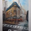 Mein Kursprojekt: Architektonische Zeichnung mit Aquarell und Tinte . % Anna-Lena Küsters tarafından hazırlanan Sulubo, Ve a Resim projesi - 08.03.2020