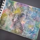 My project in Modern Watercolor Techniques course. Pintura, e Pintura em aquarela projeto de bitsnbites - 03.08.2020