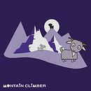 Montain Climbers. Vector Illustration project by Victor Heder - 08.01.2020