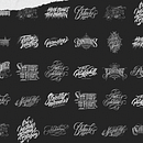 Logotypes & Lettering Collection Vol.1 . % Eduardo Antonio Vázquez Gómez tarafından hazırlanan Markalaşma ve Kimlik, Kaligrafi, Kalem Çizimi, Logo Tasarımı, El Yazısı, Mürekkep İllüstras, onu, Vektör İllüstras, onu, Harfler, Ve Tipografi projesi - 08.04.2020