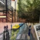 Mi Proyecto del curso: Paisajes urbanos en acuarela. Artes plásticas projeto de Cristina Trujillo González - 11.08.2020