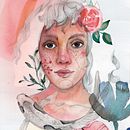My project in Illustrated Portrait in Watercolor course. Projekt z dziedziny  Reklama,  R, sunek art, st, czn, Trad, c i jna ilustracja użytkownika Fatima Soliman - 05.08.2020