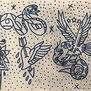 Mi Proyecto del curso: Tatuaje para principiantes . % Neto Velasco tarafından hazırlanan Dövme Tasarımı projesi - 08.05.2020