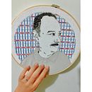 Mi Proyecto del curso: Creación de retratos bordados. Embroider project by LILIA JUDITH GARZA HERNANDEZ - 08.05.2020