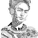 Mi Proyecto del curso: Retrato tipográfico dibujado a mano. Un proyecto de Diseño gráfico de glory_luz_garces - 06.08.2020