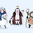 Meu projeto do curso: Fábrica de personagens ilustrados. Un progetto di Character design di Felipe Rocha - 06.08.2020