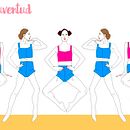 Juventud - danza contemporánea - diseño de vestuario CCC. Un proyecto de Diseño de vestuario de Vanesa Casado - 07.08.2020