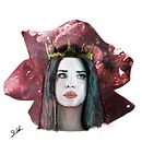 Mi Proyecto del curso: Retrato ilustrado con Photoshop. Desenho de retrato projeto de Camila González - 07.08.2020