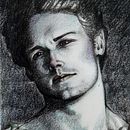 My portrait project in Chiaroscuro Creative Portrait with Pencils course - a male portrait . % Fabiola Bonghi tarafından hazırlanan Geleneksel illüstras, Ve on projesi - 08.07.2020