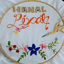 Hanal Pixán, día de muertos. . Bordado projeto de Adelaida Cruz - 30.10.2020