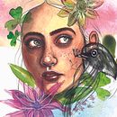 My project in Illustrated Portrait in Watercolor course. Un projet de Aquarelle de Natalia Alentieva - 08.08.2020