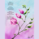 Spring Magnolia. Desenho digital projeto de Nikora Clegg - 26.05.2019