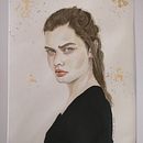 My project in Watercolor Portrait from a Photo course. Projekt z dziedziny Malowanie akwarelą użytkownika karen_heimann - 18.08.2020