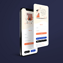 Sign Up/Sign In. App Design, and UX / UI project by Noelia Wong - 08.10.2020