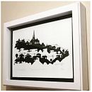 Enmarcado de un cuadro a tinta.  . Arte și meșteșuguri de Sebastian - 08.10.2020