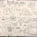 My project in The Art of Sketching: Transform Your Doodles into Art course. Un projet de Illustration jeunesse et Illustration traditionnelle de cristiortega - 10.08.2020