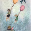 My project in Artistic Illustration: Draw from Your Imagination course Ein Projekt aus dem Bereich Malerei mit Acr, l, Zeichnung und Traditionelle Illustration von Mary Malm - 13.08.2020