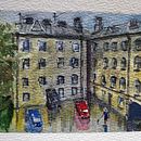 My project in Urban Landscapes in Watercolor course. Un proyecto de Ilustración arquitectónica de Daria Zubova - 14.08.2020