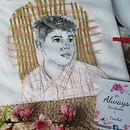 Proyecto final de retrato bordado . Embroider project by Paola Gorosito - 08.12.2020