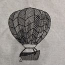 My project in Introduction to Blackwork Embroidery course. Un progetto di Ricamo di Lúcia Safi - 12.08.2020
