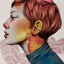 Mi Proyecto del curso: Retrato ilustrado con Procreate . % María Vila Ruiz tarafından hazırlanan Geleneksel illüstras, Ve on projesi - 08.12.2020