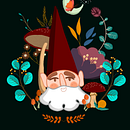 Meu projeto do curso: Ilustração flat com Photoshop. Un projet de Illustration botanique, Illustration numérique , et Peinture numérique de Daniela Torres - 16.08.2020