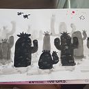 Mi Proyecto del curso: De principiante a superdibujante. Un progetto di Illustrazione con inchiostro e Pittura di Jennyfer De Carvalho Apolinário - 14.08.2020