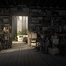 3D interior. Arquitetura digital, Modelagem 3D, e 3D projeto de Iker García - 13.08.2020