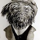 Mi Proyecto del curso: Introducción a la ilustración con tinta china. Projekt z dziedziny  R i sunek atramentem użytkownika Victor Alfonso Martínez Flores - 26.11.2020