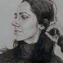 My project in Realistic Portrait with Graphite Pencil course - PJ Harvey. Un projet de Dessin de portrait , et Dessin réaliste de Mark Rogers - 14.08.2020