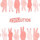REVOLUTION - El idioma del amor. Un progetto di Script, Illustrazione tradizionale e Illustrazione digitale di Mateo Jiménez Rodríguez - 15.08.2020