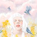 Meu projeto do curso: Retrato digital no Photoshop com um toque de fantasia. Een project van  Tekening van Flávia Bellandi - 07.10.2020