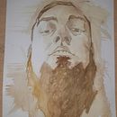 Mi Proyecto del curso: Retrato artístico en acuarela. Fine Arts project by Sebastian Aquino - 08.16.2020