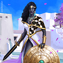 Meu projeto do curso: Retrato pictórico com técnicas digitais  . Ilustrație digitală și Pictură digitală de Stive Ferreira - 08.16.2020