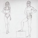Mi Proyecto del curso: Dibujo anatómico para principiantes. Un progetto di Bozzetti di Daniel Ixcotoyac - 16.08.2020