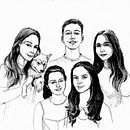 Proyecto ilustraciones para jóvenes. Ilustração tradicional projeto de Helga Montalván - 17.08.2020
