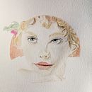 Mi Proyecto del curso: Retrato en acuarela a partir de una fotografía . Arte plastice de Rocío Mera - 09.09.2020