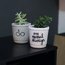 Primeiros testes, não investi em moldes, utilizei potes que tinha aqui. Gostei e farei mais. Ein Projekt aus dem Bereich Keramik von Larissa Canhette - 17.08.2020