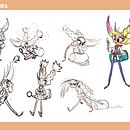Character Design Project  Ein Projekt aus dem Bereich Design von Figuren von Ludovica Ottaviani - 17.08.2020
