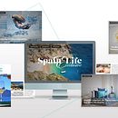 Spain Life Exclusive. Branding, content. Br, ing, Identit, Web Design, and Content Marketing project by Ioana Paunescu - 08.18.2020