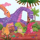 Algunos detalles de ilustraciones de Dinosaurs -lift the flap. Un proyecto de Ilustración tradicional, Ilustración digital e Ilustración infantil de Tania Ávila - 18.08.2020