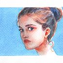 Mi Proyecto del curso: Retrato artístico en acuarela. Een project van Schilderij y Aquarelschilderen van Eduardo Marticorena - 18.08.2020