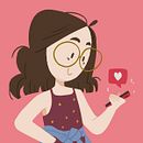 IlustraLook. Een project van  Tekening, Ontwerp van personages, Traditionele illustratie, Digitale illustratie y  Digitaal schilderij van Luiza Magalhães - 18.08.2020