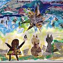  mi  proyecto  es  ilustrar  un cuento  de mi  autoria - Introducción a la ilustración infantil. Un proyecto de Collage de Oscar Torres - 19.08.2020